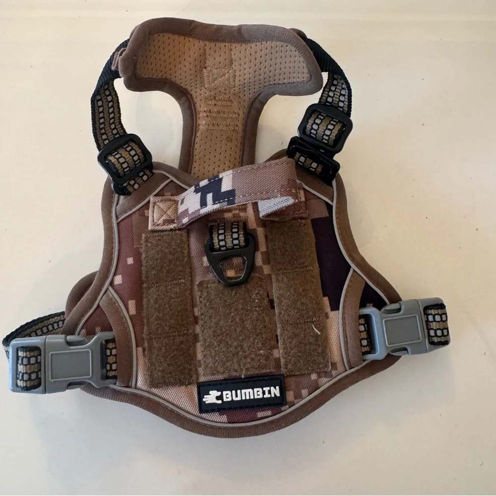 Camo Dog Harness - Size Extra Small